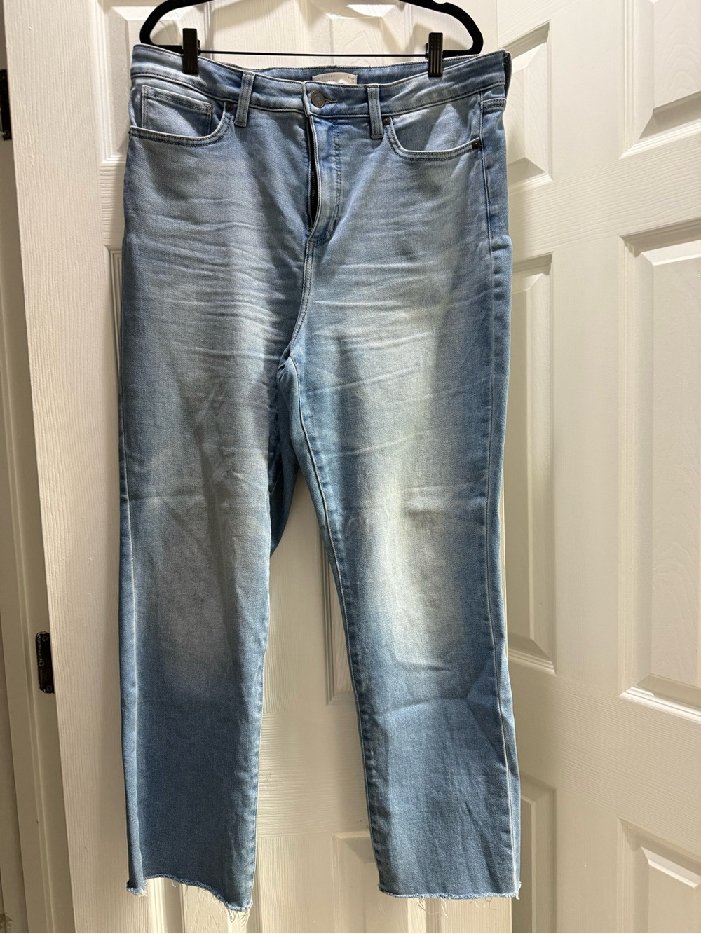 LC Women’s Light Blue Jeans - Classic Straight Fit